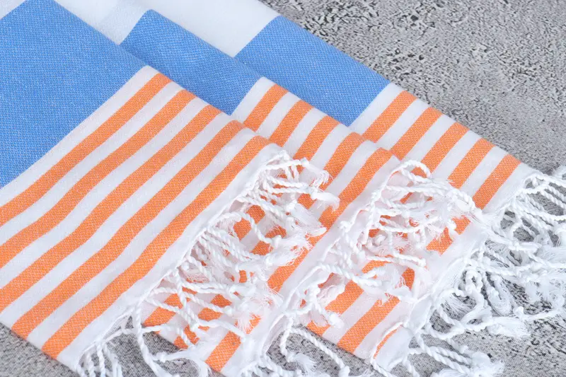 Custom Name Towel, Wedding Gift For Bride, Turkish Towel Hand Towel, 40x24 Cotton Striped Towel, Custom Hand Towel, Personalized Kitchen Towel - 5