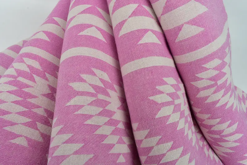 Wedding Hand Made Gift, Housewarming Gift, Custom Gift, Personalized Blanket, Bachelorette Gifts, 84x56 Cotton Kilim Towel, Turkish Towel Blanket - 6