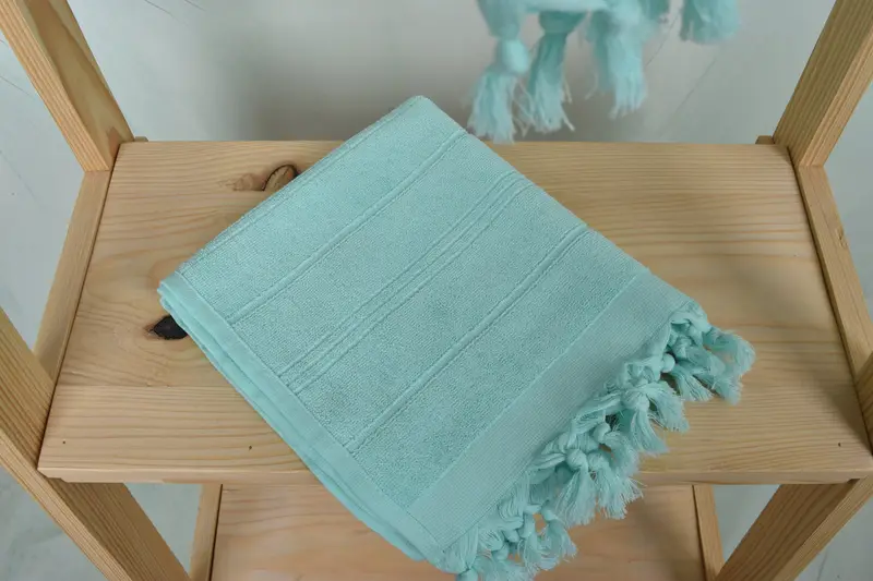 Xmas Gifts, Organic Towel, Personalized Gift, Monogram Hand Towel, 40x18 Cotton Striped Terry Towel, Turkish Hand Towel, Valentines Day Gift For Him - 5