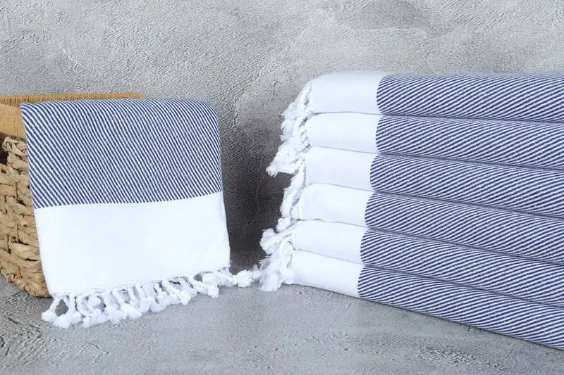 Personalized Bridesmaid Beach Towel, Unique Gift, 70x40 Cotton Chevron Towel, Cotton towel, Personalized Gifts, Custom Gift, Bridemaids Beach Towel - 3
