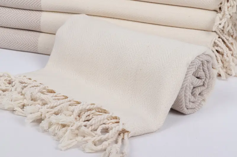 70x36 Cotton Zig zag Towel, Large Turkish Towel, Eco-Friendly Turkish Towel, Beach towel, Bridesmaid Gifts Personalized, Wedding Gift, Yoga Towel - 4