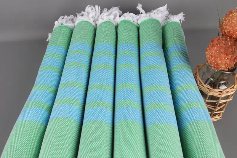 Hammam towel, Gym Towel, Custom Wedding Gift, Bachelorette Party Gifts, Best Friend Wedding Gift, Wedding Shower Gift, 68x36 Cotton Chevron Towel - 3