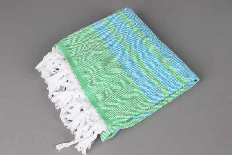 Hammam towel, Gym Towel, Custom Wedding Gift, Bachelorette Party Gifts, Best Friend Wedding Gift, Wedding Shower Gift, 68x36 Cotton Chevron Towel - 6