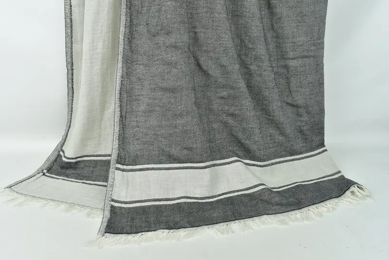 Valentine Day Gift For Her, Bridesmaid Gifts, Anniversary Gift For Her, Woven Throw Blanket, Throw Blanket Couch, 70x60 Cotton Striped Towel - 8