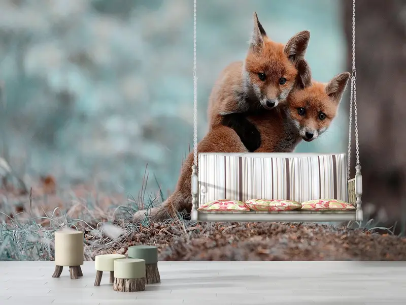 Fox Paper Art, Papercraft 3D, Animal Wall Print, 3D Paper Wall Art, Wild Animal Wall Mural, Cute Fox Wall Poster, Printable Wall Art, - 8