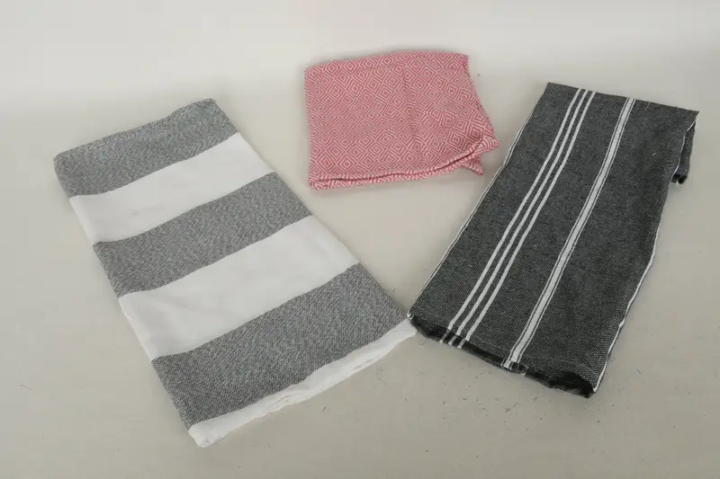Boyfriend Christmas Gift, Turkish Towel Hand Towel, 36x18 Cotton Set of 10 Towel, Gift For Her, Kitchen Towel, Monogrammed Hand Towel, Xmas Gifts - 5