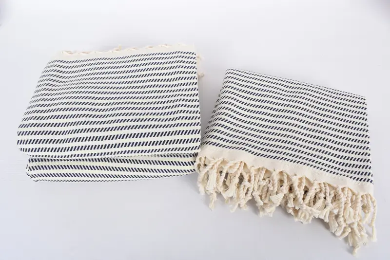 Absorbent Turkish towel, Gift For Best Friend, Turkish beach towel, Beach Size Towel, 70x40 Cotton Polka Dot Towel, Bachelorette Party Favors - 7