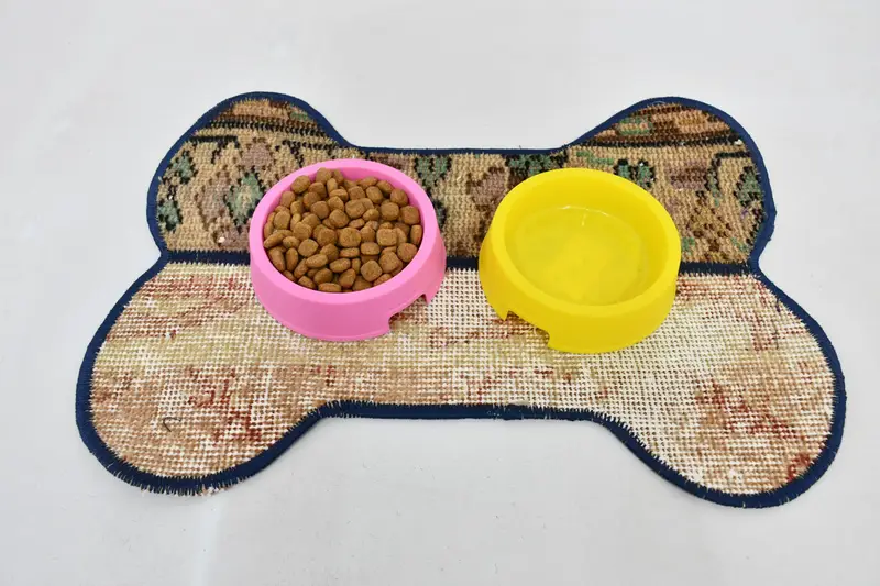 Mantel individual redondo de lana beige y marrón bohemio, mantel individual de diseño bohemio tradicional