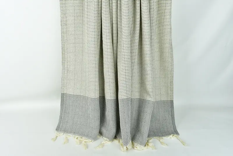 Turkish Blanket, 80x70 Cotton Diamond Towel, Girl Trip Party Favor, Thanksgiving Tablecloth, Throw Blanket, Woven Throw Blanket, Christmas Gift Tags - 8