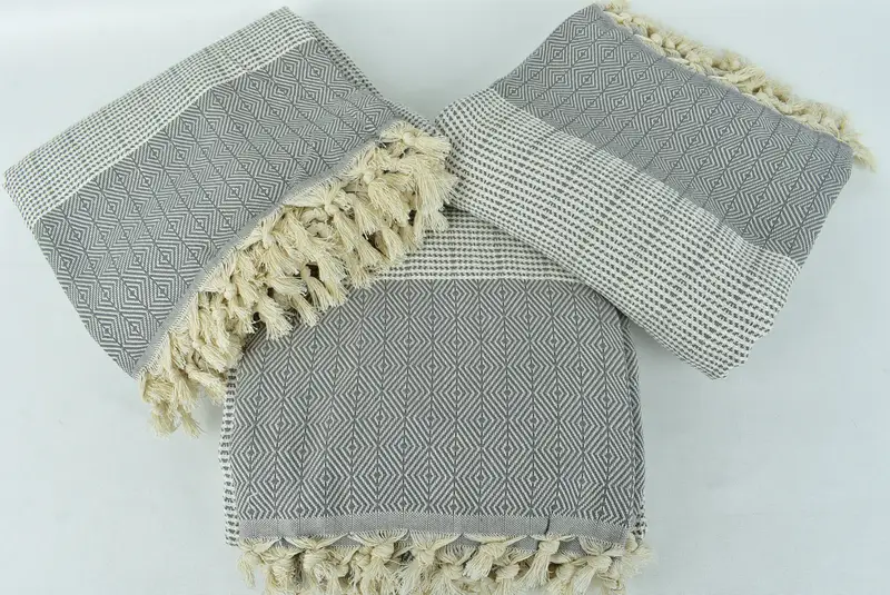 Turkish Blanket, 80x70 Cotton Diamond Towel, Girl Trip Party Favor, Thanksgiving Tablecloth, Throw Blanket, Woven Throw Blanket, Christmas Gift Tags - 6