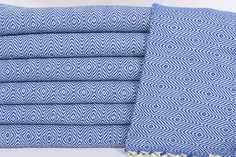 Bachelor Party Favors, 36x18 Cotton Zigzag Diamond Towel, Turkish Towel Hand Towel, Turkish Hand Towel, Custom Hand Towel, Monogram Towels - 2
