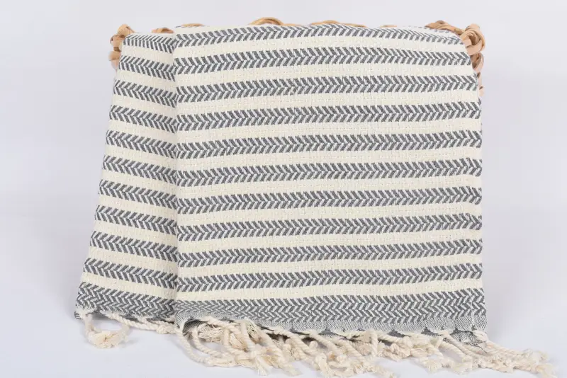 Monogram Hand Towel, Turkish Towel Hand Towel, Custom Name Towel, Bridal Shower Favors, Christmas Favors, 40x18 Cotton Chevron Towel, Wedding Gift - 5