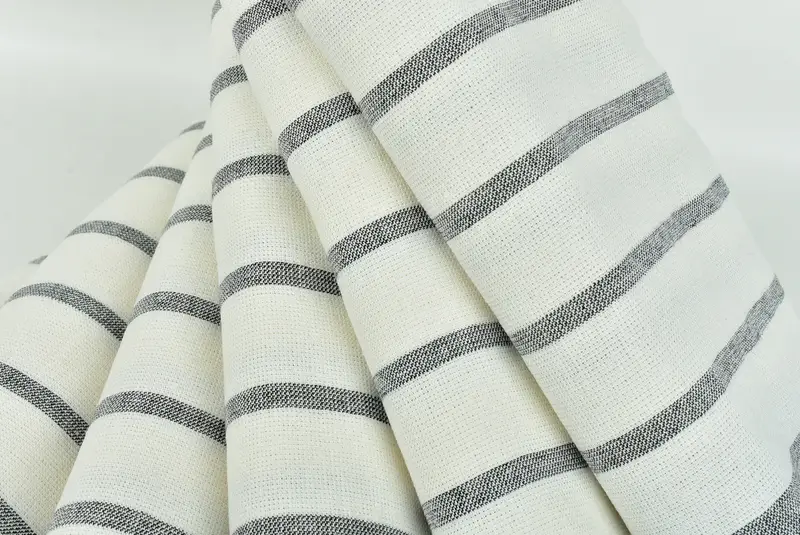 68x39 Cotton Striped Towel, Anniversary Gift For Her, Turkish towel, Traditional Turkish peshtemal for hammam, Large Turkish Towel, Bridesmaid Gift - 5