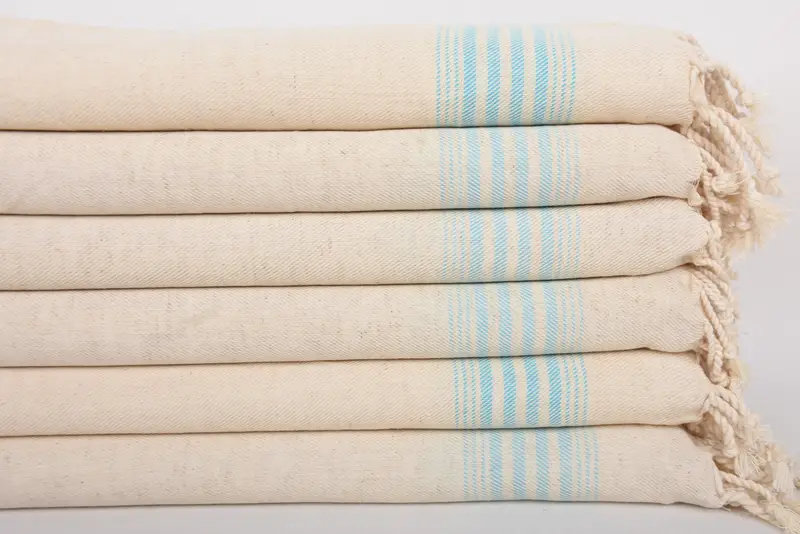 Summer Gift, Gift For Her, Personalized Gift, Personalized Bridesmaid Gift, Monogram Hand Towel, Kitchen Towel, Spa Towel, 36x18 Linen Striped Towel - 3
