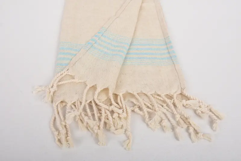 Summer Gift, Gift For Her, Personalized Gift, Personalized Bridesmaid Gift, Monogram Hand Towel, Kitchen Towel, Spa Towel, 36x18 Linen Striped Towel - 8