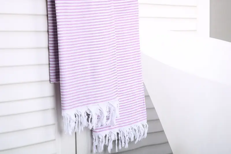 68x36 Cotton Striped Towel, Personalized Wedding Gift, Beach Towel Bulk, Custom Gifts, Decorative Towel, Bridal Shower Favors, Monogram Beach Towel - 8