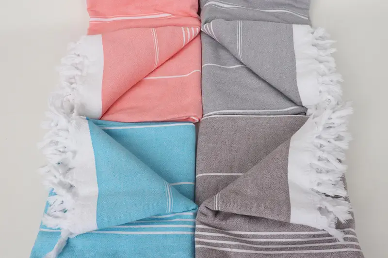 70x36 Cotton Striped Terry Towel, Custom Name Towel, Guest Towel, Custom Gift, Housewarming Gift, Monogrammed Beach Towel, Personalized Gift For Him - 4