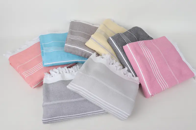 70x36 Cotton Striped Terry Towel, Custom Name Towel, Guest Towel, Custom Gift, Housewarming Gift, Monogrammed Beach Towel, Personalized Gift For Him - 3