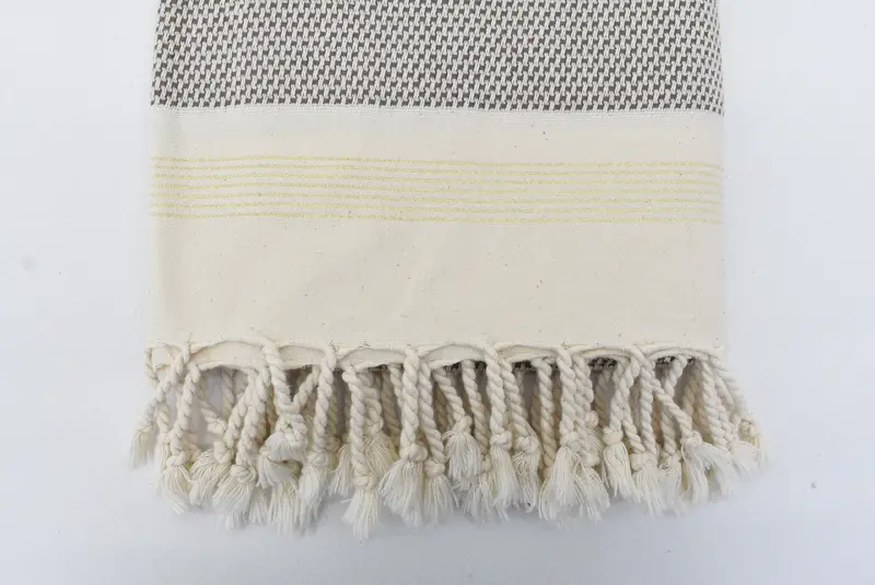 Thin towel, Grandma Gift, Hammam towel, 68x40 Cotton Striped Towel, Spa Towel, Gym Towel, Bachelorette Party Gifts Bridesmaids, Organic Towel - 5