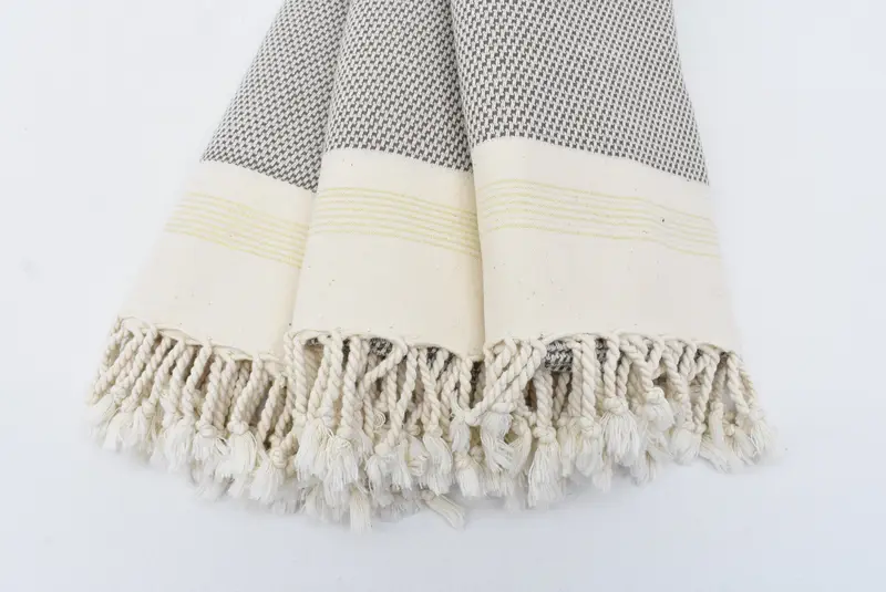 Thin towel, Grandma Gift, Hammam towel, 68x40 Cotton Striped Towel, Spa Towel, Gym Towel, Bachelorette Party Gifts Bridesmaids, Organic Towel - 2