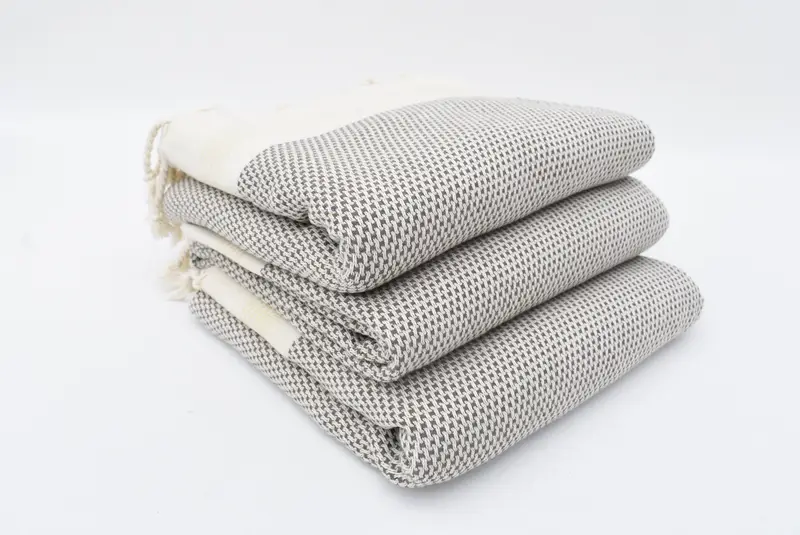 Thin towel, Grandma Gift, Hammam towel, 68x40 Cotton Striped Towel, Spa Towel, Gym Towel, Bachelorette Party Gifts Bridesmaids, Organic Towel - 4