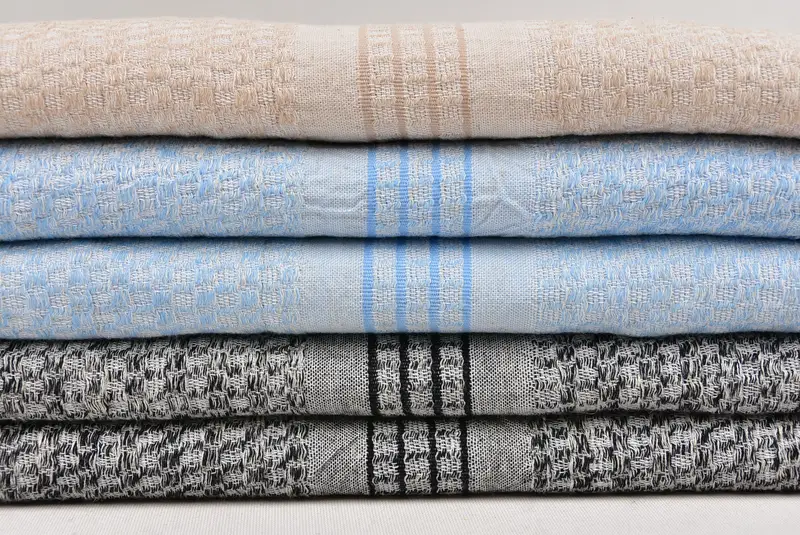 Small Bath Towels, Monogram Turkish Bath Towel, Personalized Gift, Guest Towel, Personalized Gifts, 40x20 Cotton Striped Towel, Embroidery Towels - 2
