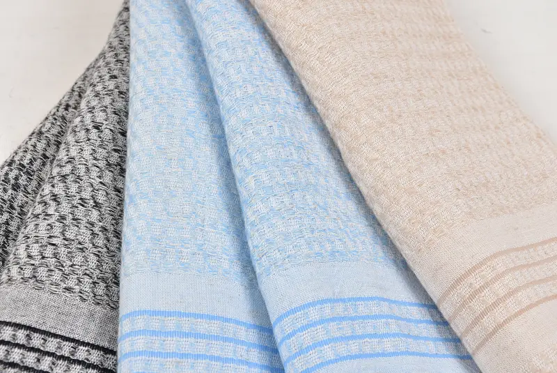 Small Bath Towels, Monogram Turkish Bath Towel, Personalized Gift, Guest Towel, Personalized Gifts, 40x20 Cotton Striped Towel, Embroidery Towels - 5