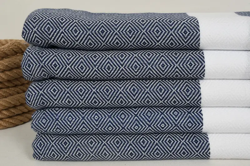 Bachelorette Party Favor, Quick-Dry Beach Towel, Turkish Beach Towel Bulk, Monogrammed Beach Towel, 70x40 Cotton Diamond Towel, Beach Towel Bulk - 2