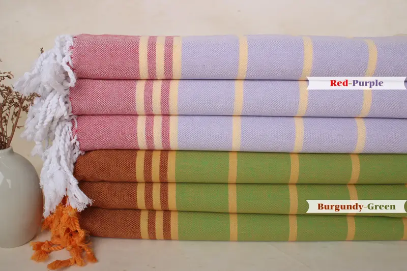 70x36 Cotton Striped Towel, Custom Beach Towels, Personalized Beach Towel, Bulk Order Towel, Wedding Gift, Turkish towel, Valentines Day Gift Idea - 1