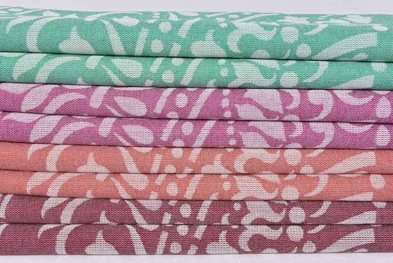 Quick-dry towel, Embroidery Towels, 70x40 Cotton Round Design Towel, Absorbent Turkish towel, Yoga Towel, Turkish Towel Beach Towel, Peshtemal Towel - 2