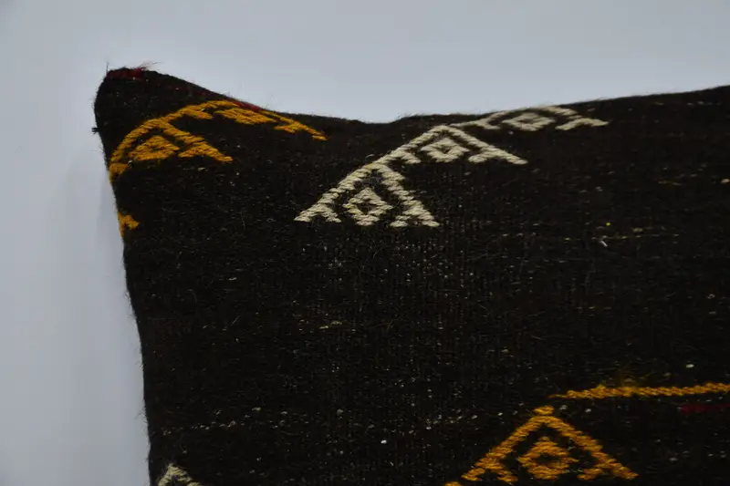 24x24 Brown Pillow Cover, Neutral Pillow Cover, Pillow for Sofa, Ottoman Pillow Sham, Cushion, Home Decor Pillow, Throw Kilim Pillow - 2