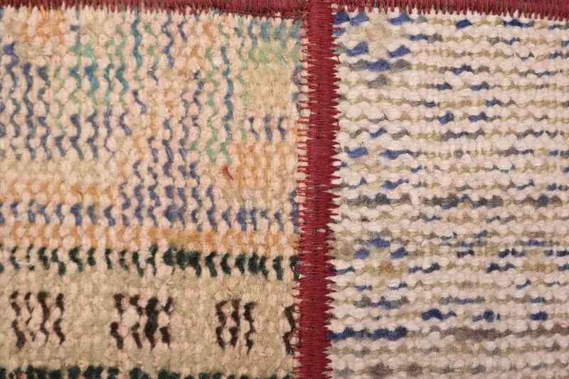 Vintage Kilim Pillow, 16x16 Beige Cushion, Ethnical Kilim Rug Pillow, Wool Kilim Pillow Pillow Cover, Boho Pillow Sham Cover, Pillow Cover - 3