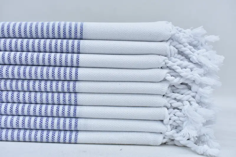 Home Gift, 40x18 Cotton Striped Towel, Personalized Dish Towel, Customized Turkish Towel, Small Bath Towels, Best Wedding Gift, Bathroom Towels - 4