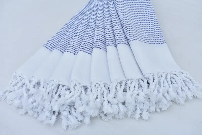 Home Gift, 40x18 Cotton Striped Towel, Personalized Dish Towel, Customized Turkish Towel, Small Bath Towels, Best Wedding Gift, Bathroom Towels - 5