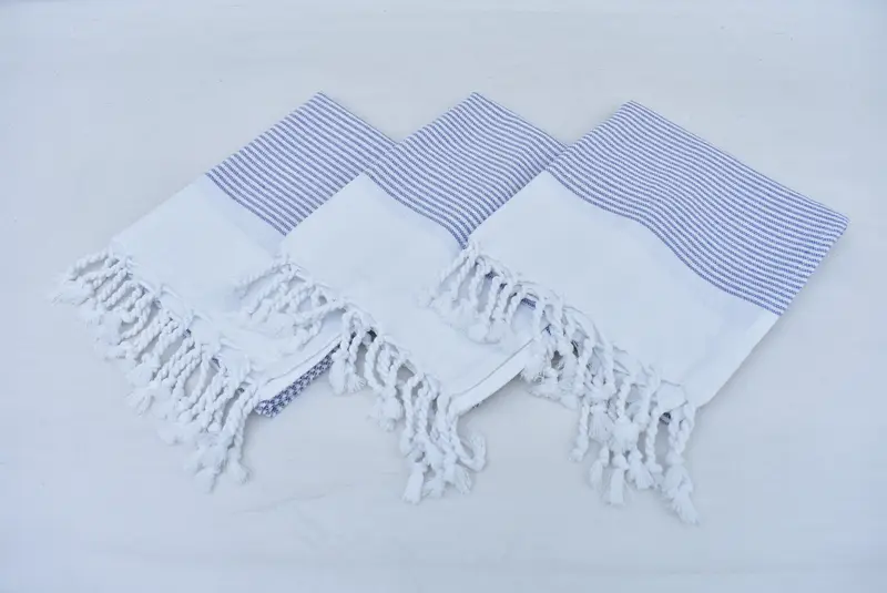 Home Gift, 40x18 Cotton Striped Towel, Personalized Dish Towel, Customized Turkish Towel, Small Bath Towels, Best Wedding Gift, Bathroom Towels - 7