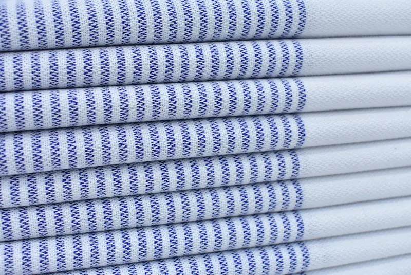 Home Gift, 40x18 Cotton Striped Towel, Personalized Dish Towel, Customized Turkish Towel, Small Bath Towels, Best Wedding Gift, Bathroom Towels - 2