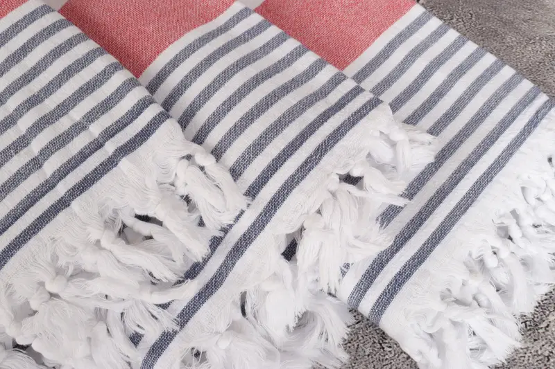 Bridesmaid Gifts Personalized, 68x36 Cotton Striped Terry Towel, Organic Turkish towel, Bachelorette Party Gifts Bridesmaids, Turkish beach towel - 5
