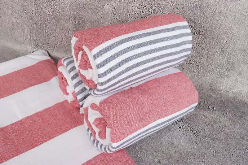Bridesmaid Gifts Personalized, 68x36 Cotton Striped Terry Towel, Organic Turkish towel, Bachelorette Party Gifts Bridesmaids, Turkish beach towel - 7