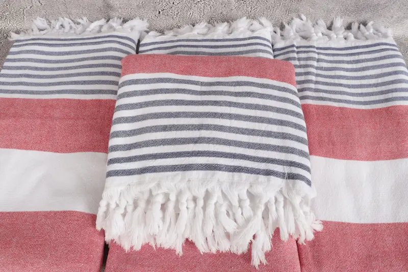 Bridesmaid Gifts Personalized, 68x36 Cotton Striped Terry Towel, Organic Turkish towel, Bachelorette Party Gifts Bridesmaids, Turkish beach towel - 4