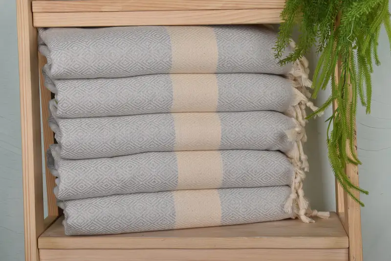 Turkish Towel Hand Towel, Bulk Order Towel, Guest Towel, Bachelor Gifts, Personalized Kitchen Towel, Custom Hand Towel, 36x20 Cotton Diamond Towel - 1
