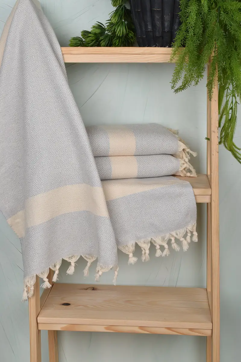 Turkish Towel Hand Towel, Bulk Order Towel, Guest Towel, Bachelor Gifts, Personalized Kitchen Towel, Custom Hand Towel, 36x20 Cotton Diamond Towel - 6