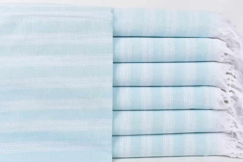 Spa Gift Towel, Guest Towel, Wedding Gifts Towel, Bridesmaid Gift Towel, Large Turkish Towel, Personalized Gift For Her, 70x40 Cotton Striped Towel - 1