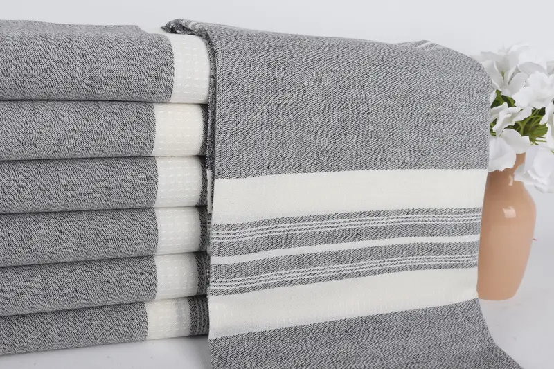Lightweight Turkish towel, 60x38 Cotton Striped Towel, Spa Towel, Bachelor Bachelorette Party Favors, Bachelor Party Favors, Bridal Shower Favors - 2