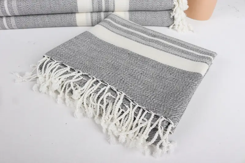 Lightweight Turkish towel, 60x38 Cotton Striped Towel, Spa Towel, Bachelor Bachelorette Party Favors, Bachelor Party Favors, Bridal Shower Favors - 5