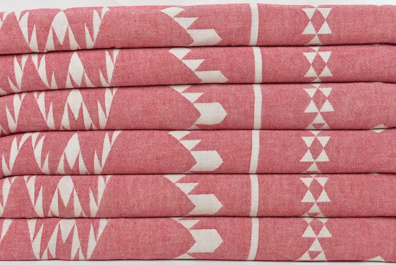 70x60 Cotton Geometric Towel, Boho Throw Blankets, Throw Blanket, Throw Blankets for Couch, Bachelorette Gifts, Beach Bachelorette Party Decorations - 3