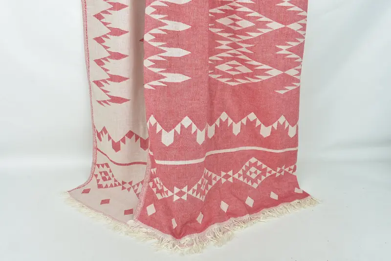 70x60 Cotton Geometric Towel, Boho Throw Blankets, Throw Blanket, Throw Blankets for Couch, Bachelorette Gifts, Beach Bachelorette Party Decorations - 8