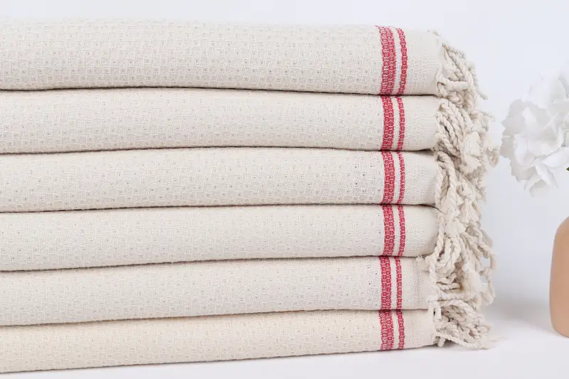 Personalized Towel, Personalized Gift For Her, Gift For Her, 68x36 Cotton Striped Towel, Monogrammed Beach Towel, Authentic Turkish hammam peshtemal - 5