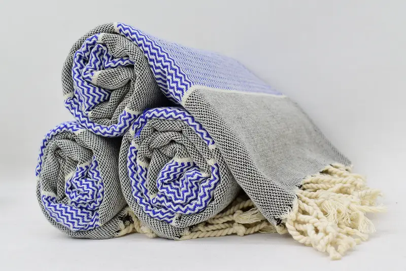 Lightweight Turkish towel, 70x36 Cotton Striped Towel, Turkish Towel Set, Personalized Gift, Valentines Gift, Personalized Towel, Organic Towel - 8