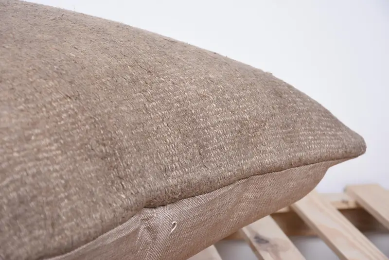 Turkish Pillow, Vintage Pillow, 28x28 Brown Pillow, Pillow Sham, Outdoor Cushion, Handmade Cushion Case, Ethnical Kilim Rug Pillow - 7