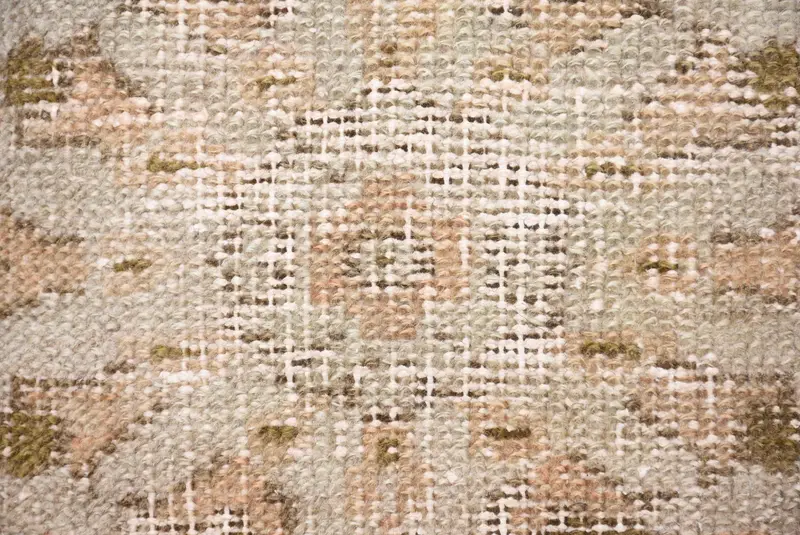 14x14 Beige Pillow Case, Antique Pillows, Handmade Kilim Cushion, Pillow Cover, Natural Cushion Cover, Vintage Pillow, Pastel Cushion Case - 3